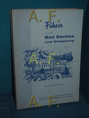 Bild des Verkufers fr Fhrer durch Bad Sachsa und Umgebung. zum Verkauf von Antiquarische Fundgrube e.U.
