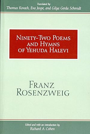 Immagine del venditore per Ninety-Two Poems and Hymns of Yehuda Halevi venduto da Bagatelle Books, IOBA