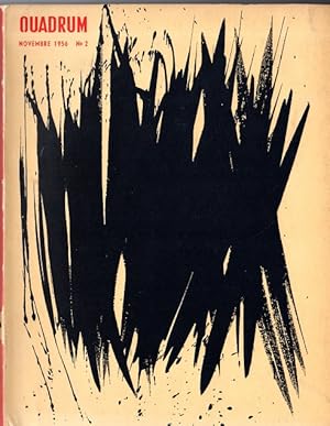 Seller image for QUADRUM 2 (1956). Revue Internationale d Art Moderne. Internationale Zeitschrift fr Moderne Kunst. Textbeitrge teils in deutsch,englisch,italienisch und franzsisch. for sale by Versandantiquariat Sylvia Laue