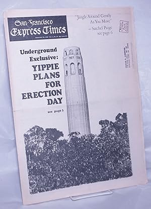 Image du vendeur pour San Francisco Express Times, vol. 1, #36, Sept. 25, 1968: Yippie Plans for Erection Day mis en vente par Bolerium Books Inc.