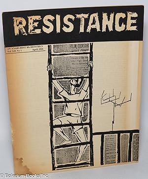 Resistance, an anarchist bi-monthly, vol. 12, no. 1, April 1954