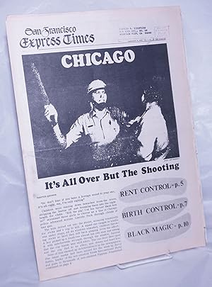 Imagen del vendedor de San Francisco Express Times, vol.1, #33, Sept. 4, 1968: Chicago: It's all over but the shooting a la venta por Bolerium Books Inc.