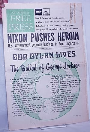 Seller image for Los Angeles Free Press: Vol. 8 #46, #383, Nov 19-25 1971. "Nixon Pushes Heroin" [Headlines] for sale by Bolerium Books Inc.