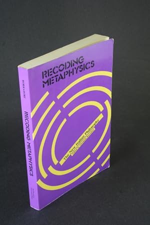 Image du vendeur pour Recoding metaphysics: the new Italian philosophy. mis en vente par Steven Wolfe Books