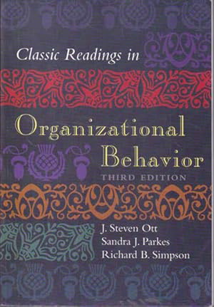 Imagen del vendedor de Classic Readings in Organizational Behavior 3rd Edition a la venta por Goulds Book Arcade, Sydney