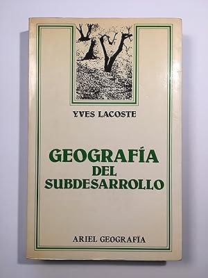 Seller image for Geografia del subdesarrollo for sale by SELECTA BOOKS