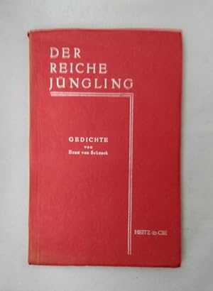 Der reiche Jüngling. Gedichte.