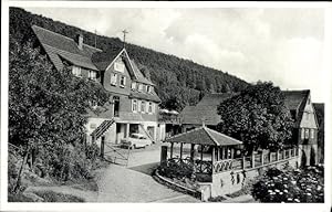 Ansichtskarte / Postkarte Eiterbach Heiligkreuzsteinach Odenwald, Gasthaus und Pension Goldener P...