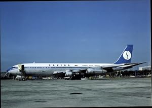 Ansichtskarte / Postkarte Belgisches Passagierflugzeug, Sabena, Boeing 707 329 C