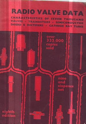 RADIO ( WIRELESS ) VALVE DATA 1969 EDITION 7000 ENTRIES