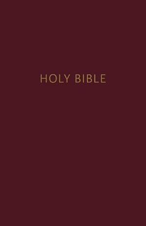 NKJV Pew Bible - Burgundy