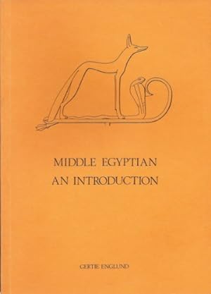 Bild des Verkufers fr Middle Egyptian. An Introduction. zum Verkauf von Antiquariat Berghammer