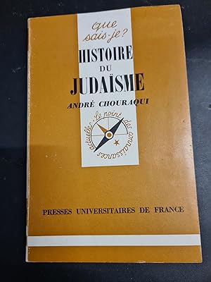 Bild des Verkufers fr histoire du judaisme zum Verkauf von secretdulivre
