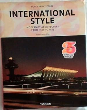 Imagen del vendedor de International Style [World Architecture] a la venta por Chapter 1