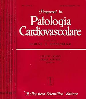 Imagen del vendedor de Progressi in Patologia Cardiovascolare Anno 1975 a la venta por Biblioteca di Babele