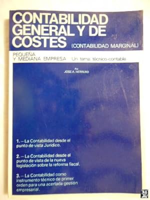 CONTABILIDAD GENERAL Y DE COSTES