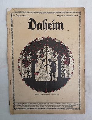 DAHEIM. Illustrierte Wochenschrift. 61. Jahrgang. Hefte Nr.6, 8.November 1924.