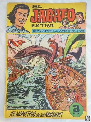 EL JABATO. EXTRA. Revista para los jóvenes Núm 23 Año I. EL MONSTRUO DE LOS ABISMOS!