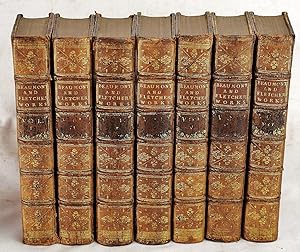 The works of Francis Beaumont and John Fletcher. (7 volumes)