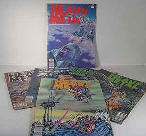 Heavy Metal. 6 Issues. 1979