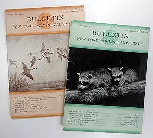 Bulletin New York Zoological Society. September-October + November-December, 1935. (Volume XXXVII...