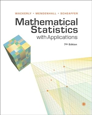 Imagen del vendedor de Mathematical Statistics With Applications a la venta por GreatBookPrices