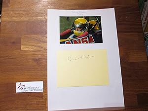 Bild des Verkufers fr Original Autogramm Paolo de Cristofaro racing Driver /// Autograph signiert signed signee zum Verkauf von Antiquariat im Kaiserviertel | Wimbauer Buchversand