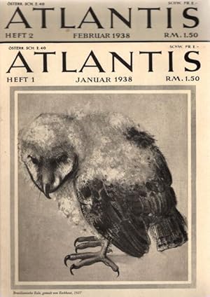 Atlantis - Länder / Völker / Reisen. Heft 1 Januar und Heft 2 Februar;