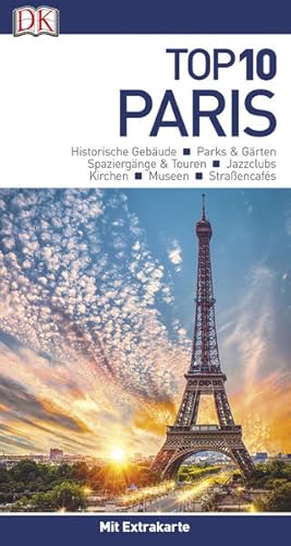 Bild des Verkufers fr Top 10 Reisefhrer Paris: mit Extra-Karte und kulinarischem Sprachfhrer zum Herausnehmen zum Verkauf von diakonia secondhand