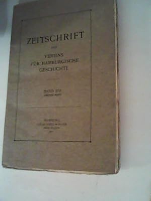 Imagen del vendedor de Zeitschrift des Vereins fr Hamburgische Geschichte - Band XVI, erstes Heft a la venta por ANTIQUARIAT FRDEBUCH Inh.Michael Simon