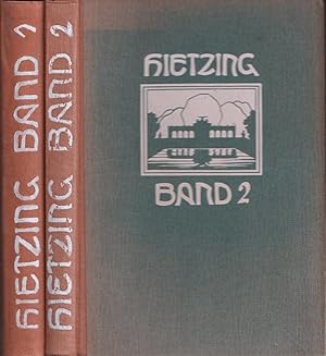 Bild des Verkufers fr Hietzing. Ein Heimatbuch des 13. Wiener Gemeindebezirkes. Herausgegeben von der Arbeitsgemeinschaft fr Heimatkunde in Hietzing. zum Verkauf von Antiquariat Burgverlag