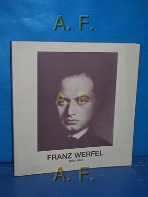 Bild des Verkufers fr Franz Werfel 1890 - 1945 , Ausstellung der sterreichischen Nationalbibliothek , Nationalbibliothek Prag, 15. September bis 6. Oktober 1990 , Creditanstalt-Bankverein Wien, 14. Jnner bis 1. Feber 1991 , Creditanstalt-Bankverein Linz, 27. Feber bis 13. Mrz 1991. [bers.: Ingeborg Churanov , Michal Lion] / Biblos-Schriften Bd. 152 zum Verkauf von Antiquarische Fundgrube e.U.