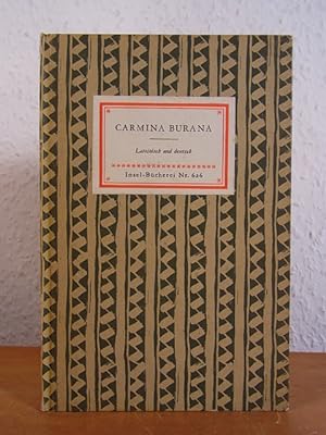 Seller image for Carmina Burana. Benediktbeurer Lieder. Lateinisch und deutsch. Insel Bcherei Nr. 626 for sale by Antiquariat Weber