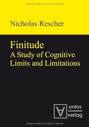 Seller image for Finitude : a study of cognitive limits and limitations. for sale by Versand-Antiquariat Konrad von Agris e.K.