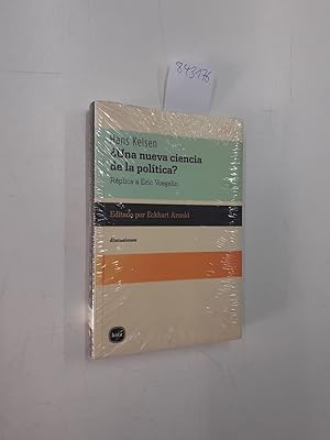 Bild des Verkufers fr una nueva ciencia de la politica? Rplica a Eric Voegelin editado por Eckhart Arnold zum Verkauf von Versand-Antiquariat Konrad von Agris e.K.