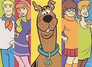 Scooby Doo Gang TV Show Cartoon Rare Postcard