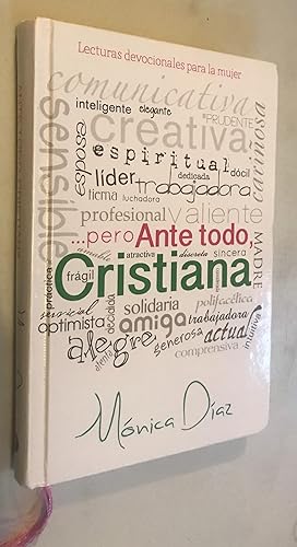 Seller image for ANTE TODO, ser CRISTIANA for sale by Once Upon A Time