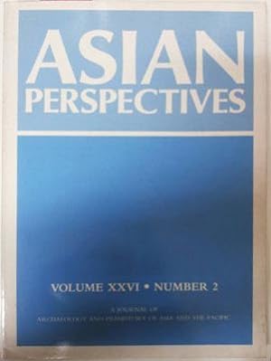 Seller image for Asian Perspectives Vol. 26 No. 2 for sale by SEATE BOOKS