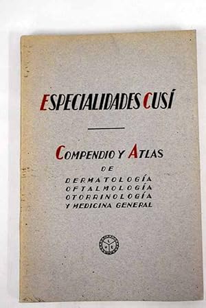 Imagen del vendedor de Especialidades Cus para Dermatologa y Venereologa a la venta por Alcan Libros