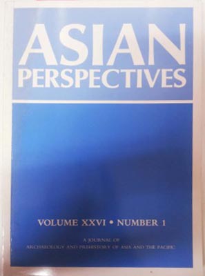 Seller image for Asian Perspectives Vol. 26.1 for sale by SEATE BOOKS