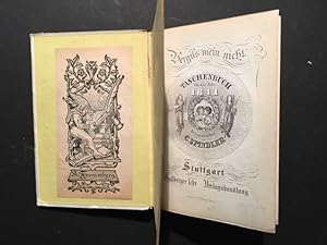 Bild des Verkufers fr Vergi mein nicht. Taschenbuch fr das Jahr 1841. Zwlfter Jahrgang. zum Verkauf von Antiquariat Cassel & Lampe Gbr - Metropolis Books Berlin