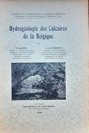 Hydrogéologie des calcaires de Belgiques