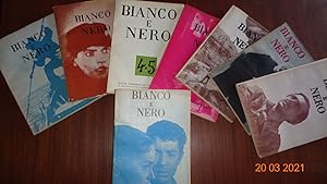 Bianco e Nero Anno XIII n° 2,3,4,5-6, 7-8,9-10