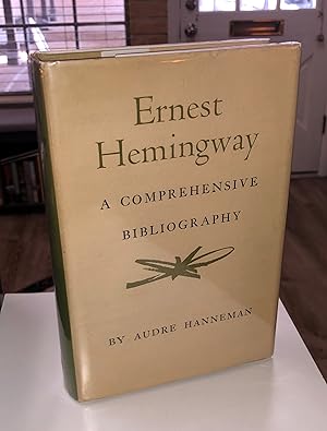 Immagine del venditore per Ernest Hemingway. A Comprehensive Bibliography. venduto da Forgotten Lore