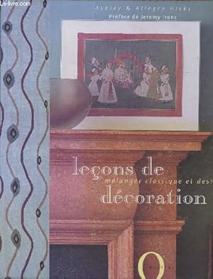 Seller image for Leons de dcoration- Mlanger classique et design for sale by Le-Livre