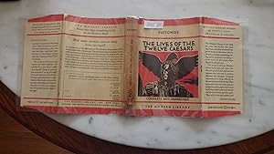 Seller image for The Lives of the Twelve Caesars ,12, Complete & Unabridged, 1931, Stated 1st Modern Library#188, in Red & Beige Dustjacket Head & Shoulder of a Caesar with eagle behind Him, describes in detail the cruelty for sale by Bluff Park Rare Books