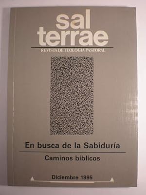 Imagen del vendedor de Sal Terrae N 985. Tomo 83/11 En busca de la sabidura. Caminos bblicos ( Diciembre 1995) a la venta por Librera Antonio Azorn