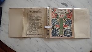 Seller image for FLOWER FABLES IN VERY RARE Color DUSTJACKET, 1898, 1st edition THUS, BY LOUISA ALCOTT for sale by Bluff Park Rare Books