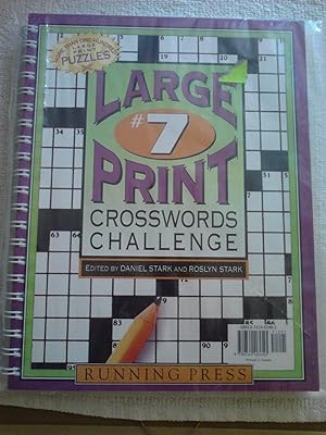 Bild des Verkufers fr Large Print Crosswords Challenge #7; Spiral Bound zum Verkauf von The Librarian's Books