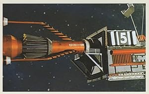 Thunderbird 5 Craft in Thunderbirds TV Show Episode 10 Postcard